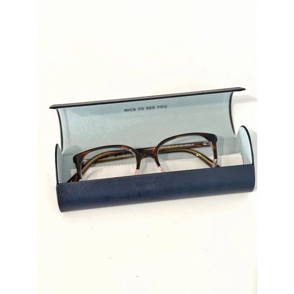 warby parker EUGENE N 615-51-17-140 Eyeglasses Frame With Hard Case Fast Shippin